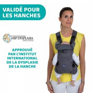 Porte-bébé ventral easyfit moon grey Chicco
