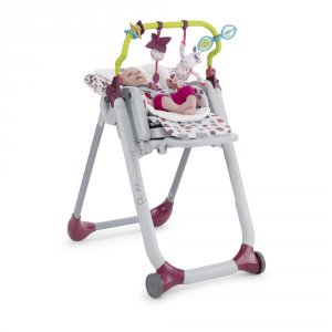 Barre de jeu et réducteur pour chaise polly progres5 etv polly 2 start Chicco