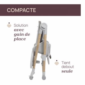 Chaise haute évolutive polly armonia scandinavian Chicco