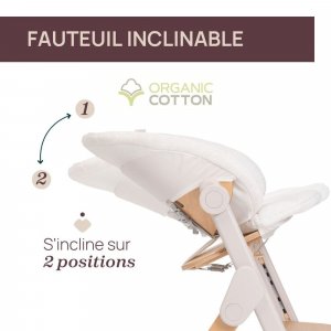 Chaise haute meraviglia ebony Chicco