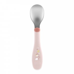 Couverts en métal rose Chicco
