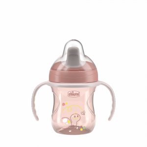 Tasse d'apprentissage rose Chicco