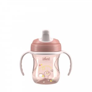 Tasse d'apprentissage rose Chicco