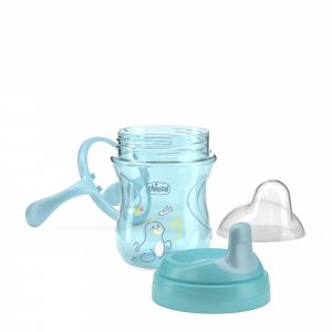 Tasse d'apprentissage bleu Chicco