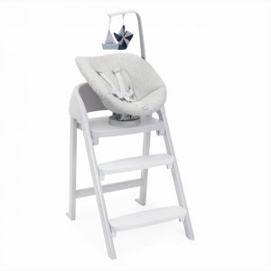 Chaise haute évolutive crescendo up 2en1 pearl cooper re_lux + siège de naissance Chicco