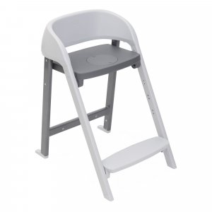 Chaise haute crescendo up 2 en 1steel cloud re_lux avec siège de naissance Chicco