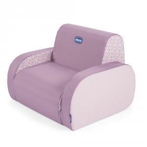 Fauteuil twist lilac