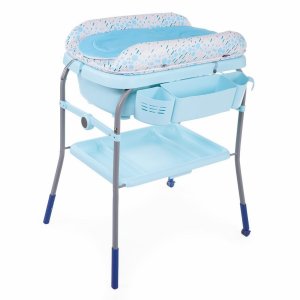 Table à langer avec baignoire cuddle & bubble - ocean Chicco