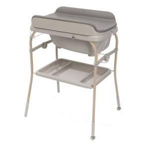 Table à langer soft bubble avec baignoire intégrée armonia scandinavian Chicco