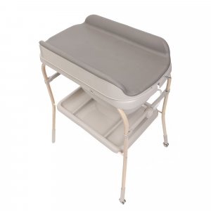 Table à langer soft bubble avec baignoire intégrée armonia scandinavian Chicco