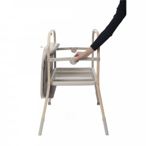 Table à langer soft bubble avec baignoire intégrée armonia scandinavian Chicco