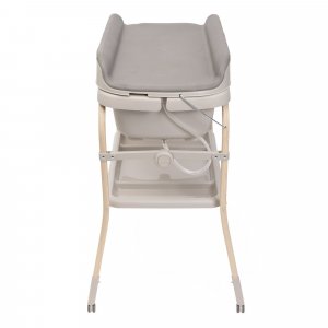 Table à langer soft bubble avec baignoire intégrée armonia scandinavian Chicco