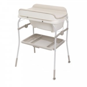 Table à langer soft bubble avec baignoire intégrée armonia motherpearl Chicco