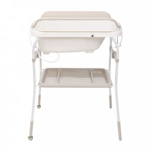 Table à langer soft bubble avec baignoire intégrée armonia motherpearl Chicco