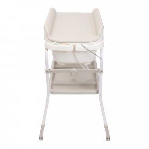 Table à langer soft bubble avec baignoire intégrée armonia motherpearl Chicco