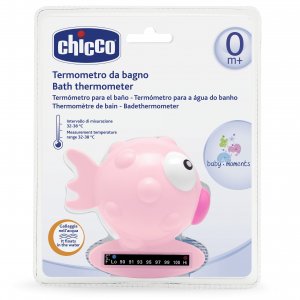 Thermomètre de bain poisson rose Chicco