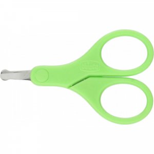 Ciseaux à ongles bébé bout rond lames courtes Chicco