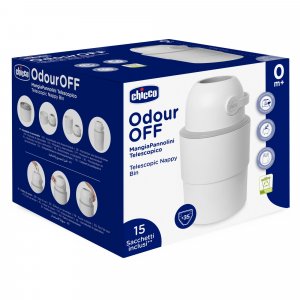 Poubelle à couches télescopique white Chicco