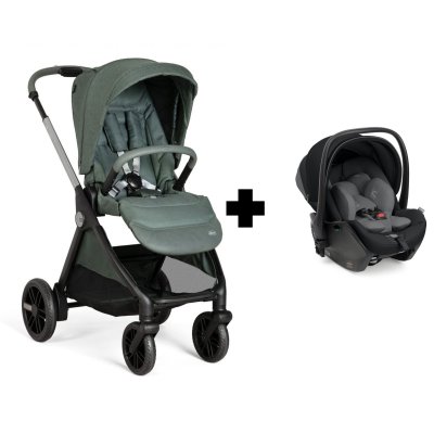 Poussette duo bellagio + siège auto first seat recline i-size fir tree