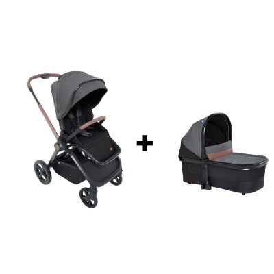 CHICCO Poussette duo mysa light black satin
