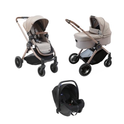 Peg Perego Poussette trio combinée 3en1 Futura Quarz