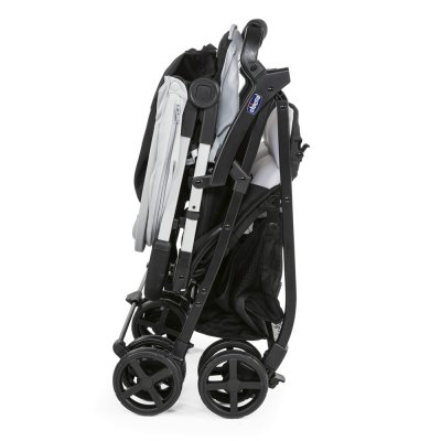 Poussette double ohlala' twin silver cat