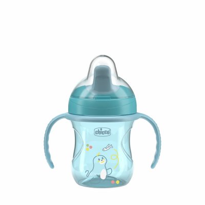 Tasse d'apprentissage bleu