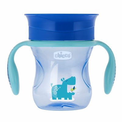 CHICCO Tasse perfect membrane 360° bleu 12m+