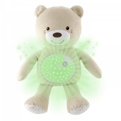 Ourson projecteur baby bear beige first dreams