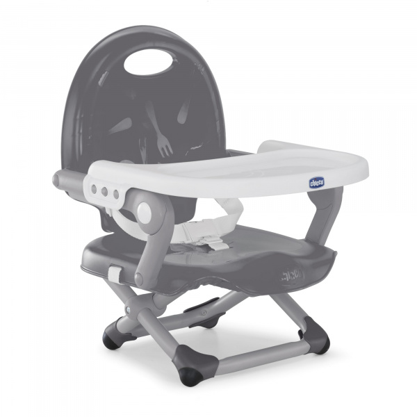 Rehausseur pocket snack dark grey Chicco