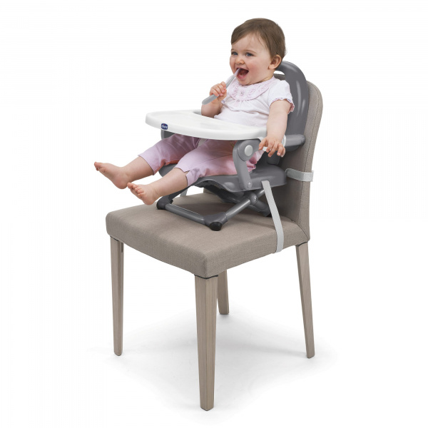 Rehausseur pocket snack dark grey Chicco