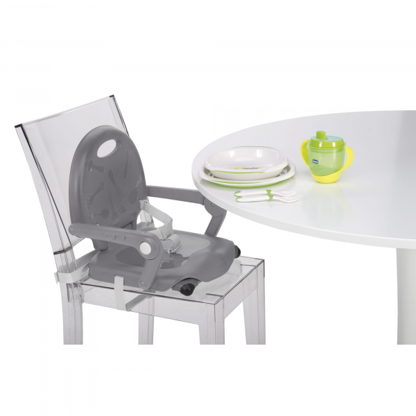 Rehausseur pocket snack dark grey Chicco