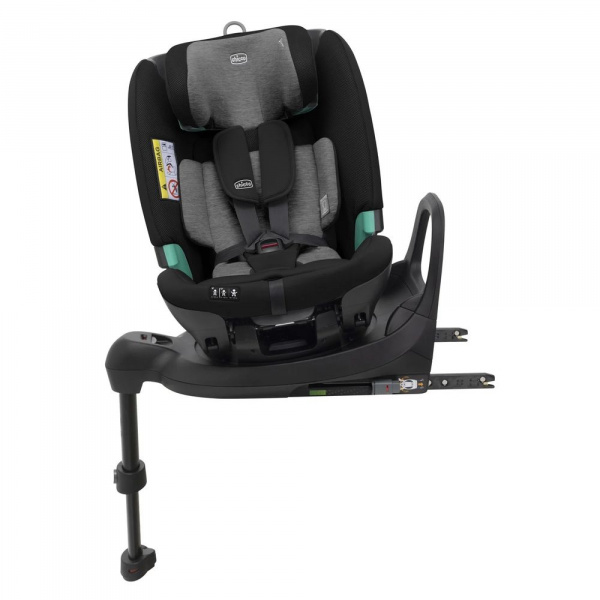 Siège auto fullseat 360 i-size avec base black satin Chicco