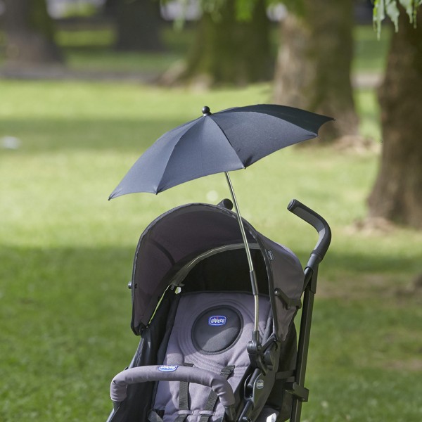 Ombrelle universelle poussette noire Chicco
