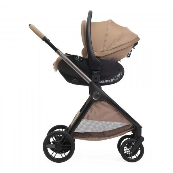 Poussette duo bellagio 2 + siège auto first seat recline i-size caramel Chicco