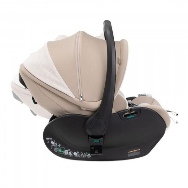 Poussette duo bellagio 2 + siège auto first seat recline i-size amber glow Chicco