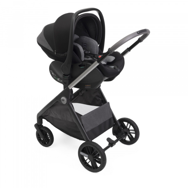 Poussette bellagio² black satin Chicco