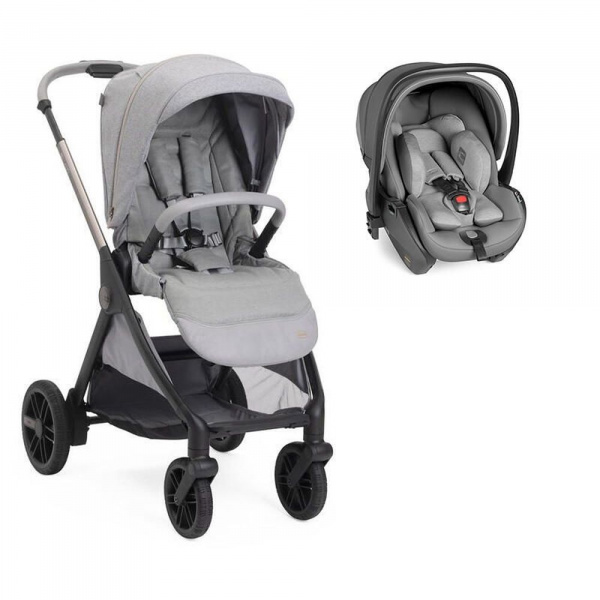Poussette duo bellagio 2 + siège auto first seat recline i-size lunar rock Chicco