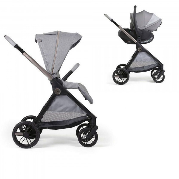Poussette duo bellagio 2 + siège auto first seat recline i-size lunar rock Chicco