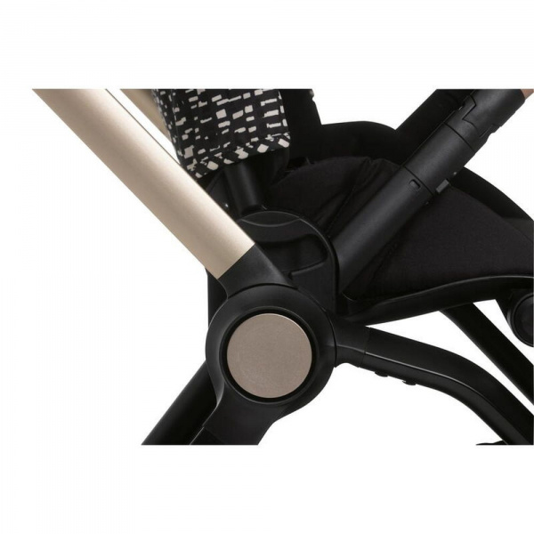 Poussette trio mysa dew re_lux + siège auto first seat recline i-size black satin + nacelle Chicco