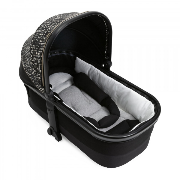 Poussette trio mysa dew re_lux + siège auto first seat recline i-size black satin + nacelle Chicco