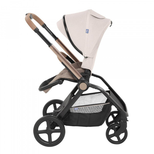 Poussette duo mysa light amber glow + nacelle mysa Chicco