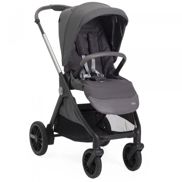 Poussette duo belllagio 2 black satin + siège auto kory essential Chicco