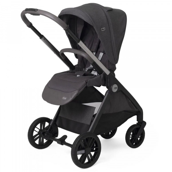 Poussette duo belllagio 2 black satin + siège auto kory essential Chicco