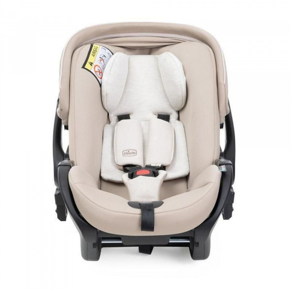 Poussette trio bellagio 2 + first seat recline + nacelle flexi + fullseat 360 avec base amber glow Chicco
