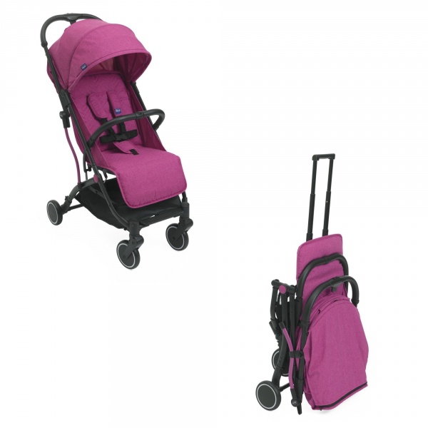 Poussette trolley me aurora pink Chicco