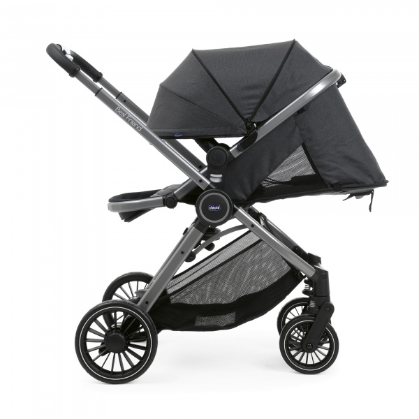 Poussette trio best friend pro + siège auto kory i-size + nacelle light pirate black Chicco
