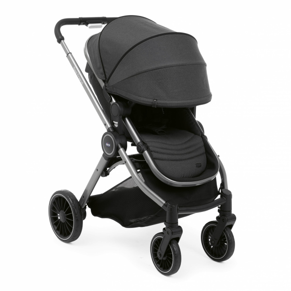 Poussette trio best friend pro + siège auto kory i-size + nacelle light pirate black Chicco