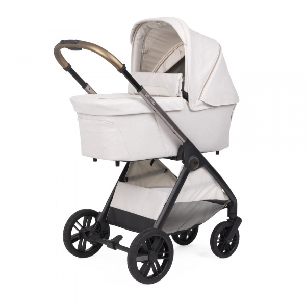 Poussette trio bellagio² + siège auto first seat recline i-size amber glow Chicco