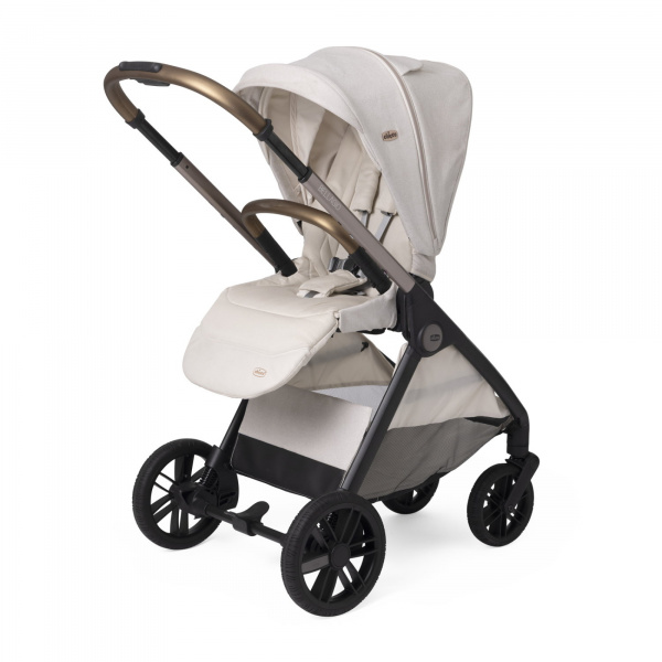 Poussette trio bellagio² + siège auto first seat recline i-size amber glow Chicco